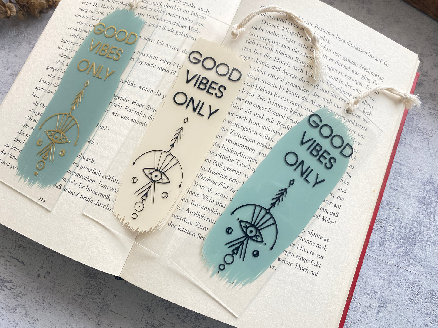 Lesezeichen | Good Vibes only