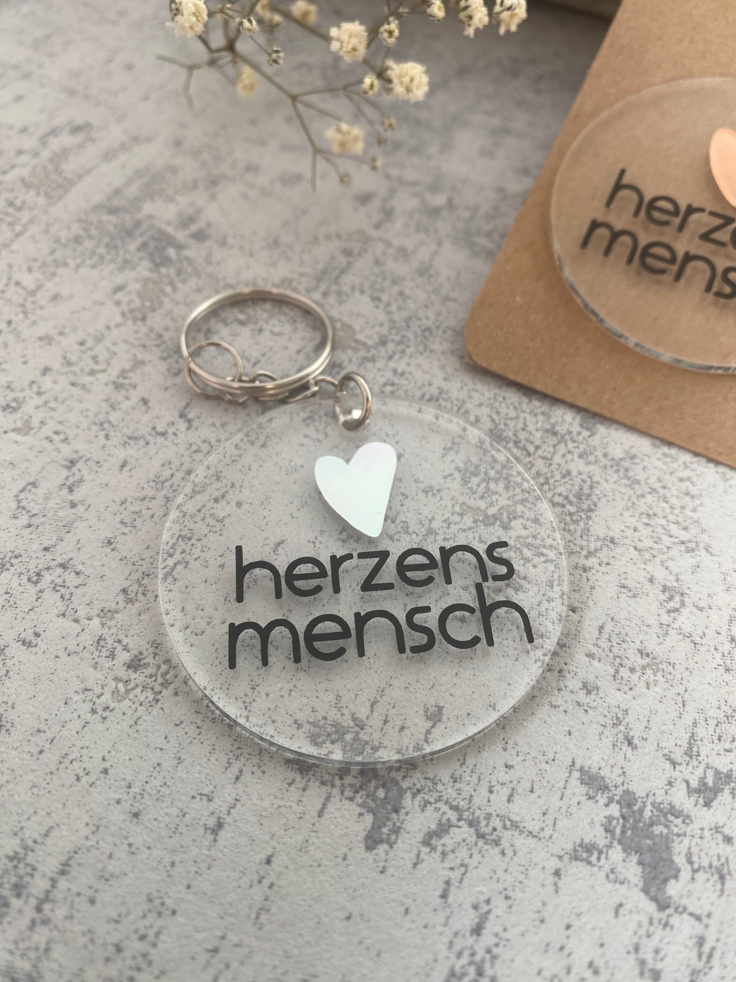 Schlüsselanhänger | Herzensmensch