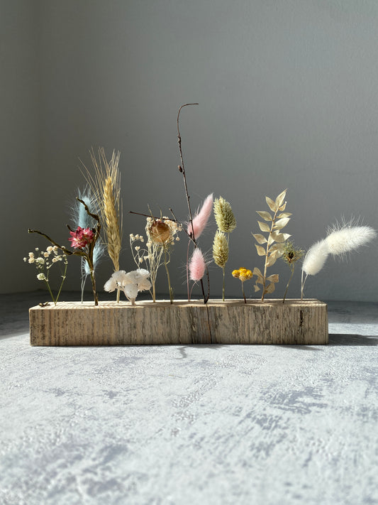 Flowerboard | Lang | Trockenblumen
