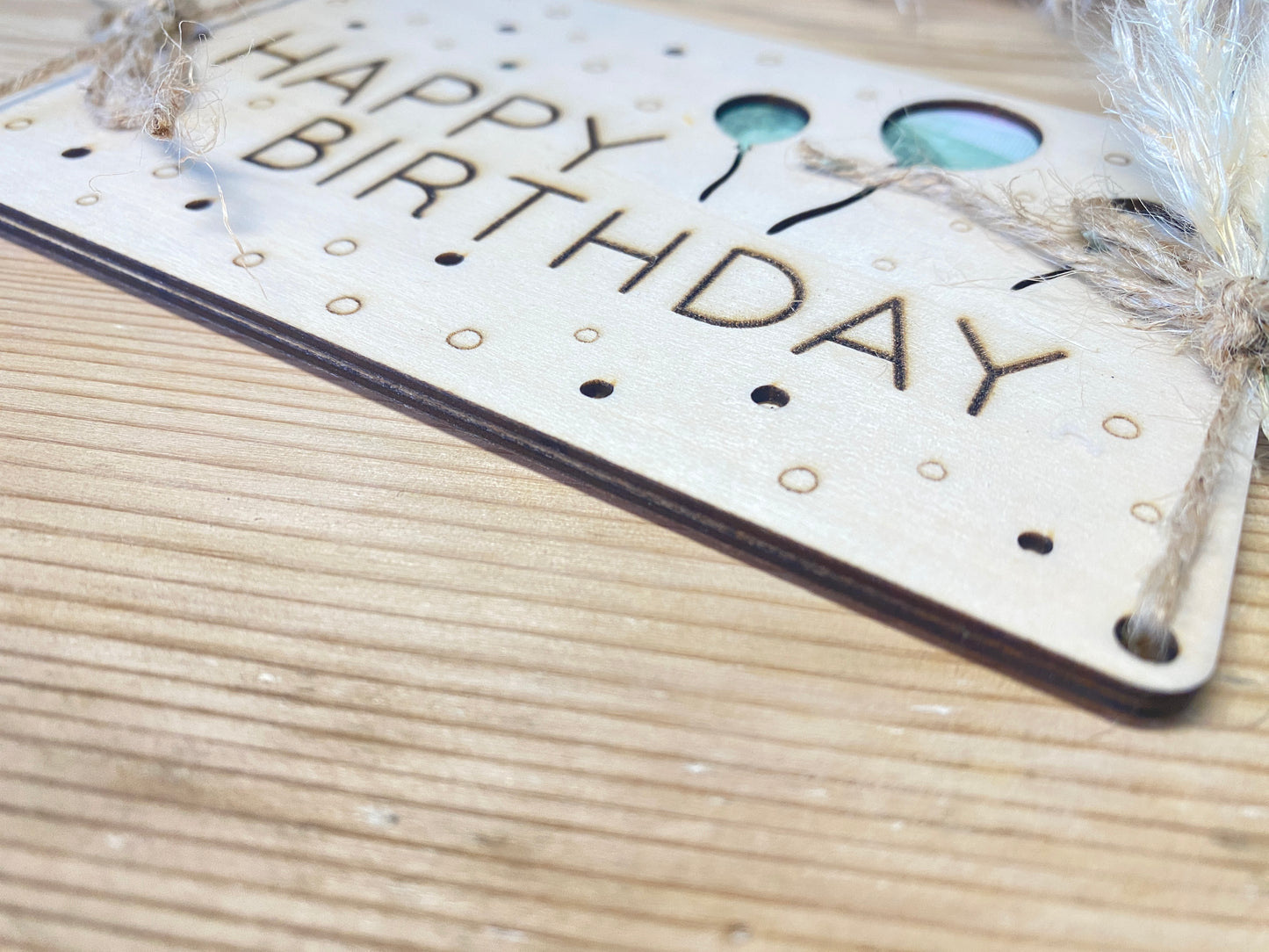 Wunscherfüller | Geschenkkarte aus Holz | Geldverpackung